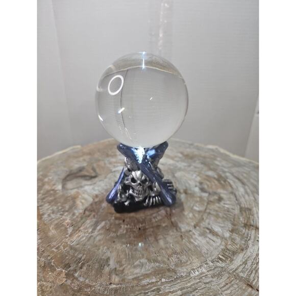 100mm K9 Clear Photography Crystal Ball Sphere Decoration Lens Photo + Stand - Picture 2 of 13